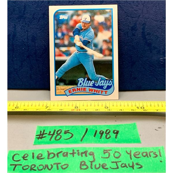 MLB Baseball Card - Toronto Blue Jays 1989 Ernie Whitt