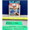 Image 1 : MLB Baseball Card - Toronto Blue Jays 1986 Ernie Whitt