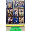 Image 1 : MLB Baseball Card - Toronto Blue Jays 9 x Joe Carter Sheet #3