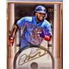 Image 3 : MLB Baseball Card - 2024 Vladimir Guerrero Jr. Museum Framed Auto Card #16/20 Authentic & RARE!