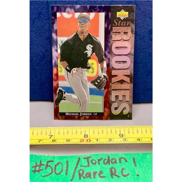 MLB Baseball Card - 1994 Michael Jordan Star Rookies Chrome Rookie Card RARE!