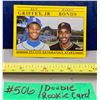 Image 1 : MLB Baseball Card - 1990 Fleer Double Rookie Stars Ken Griffey JR & Barry Bonds