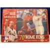 Image 2 : MLB Baseball Card - Ultra Rare U.D. Kodak Mark McGuire 70 Home Runs Flip Flop Card!