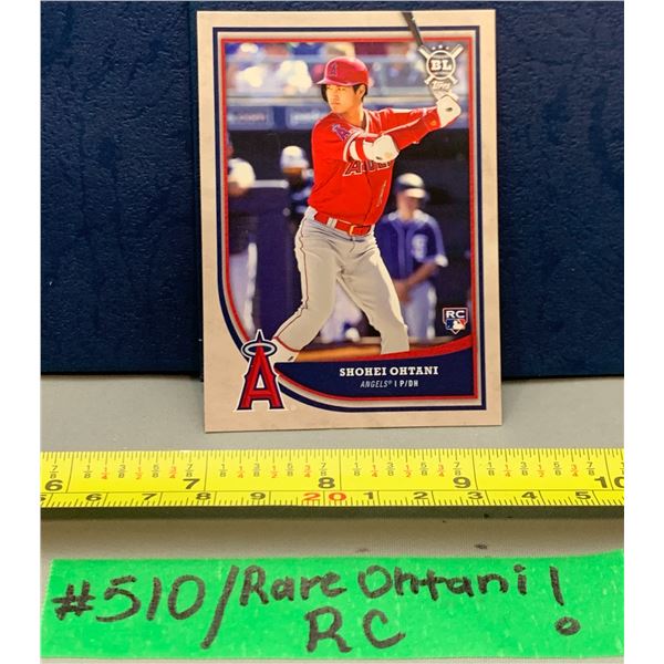 MLB Baseball Card - Ultra Rare Highly Sought After 2018 Shohei Ohtani Rookie Card!