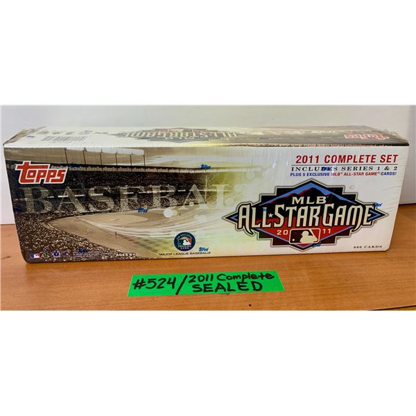 MLB Baseball Topps 2011 SEALED Complete 660 Card Set