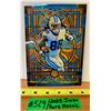 Image 1 : NFL Football Cards - CeeDee Lamb Cowboys Mosaic Stained Glass Jumbo #9 in Toploader!
