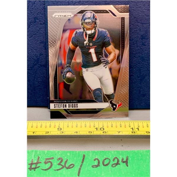 NFL Football Cards - Stefon Diggs  Texans Prizm