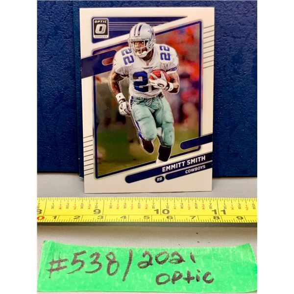 NFL Football Cards - Emmitt Smith Cowboys Donruss Optic