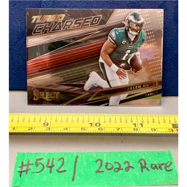 NFL Football Cards - Jalen Hurts Eagles Select Turbo Charged Prizm