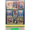 Image 1 : NFL Football Cards - 9 x Warren Moon HTF Cards in Dleeve