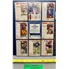 Image 2 : NFL Football Cards - 9 x Mixed Lot Stars of the Past!