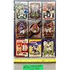 Image 1 : NFL Football Cards - 9 x Mixed Lot 2021 Panini!