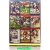 Image 1 : NFL Football Cards - 9 x NFL Mixed Lot ALL SUPER STARS!