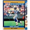 Image 2 : NFL Football Cards - 2 x Highly Sought After Barry Sanders Including the ROOKIE of THE YEAR Card!
