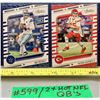 Image 1 : NFL Football Cards - 2 x Absolute QB Cards: Dak Prescott & Patrick Mahomes II