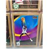 Image 7 : NBA Basketball - Binder filled with 400+ 1990 SkyBox Cards ALL MINT Beautiful Cards!