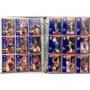 Image 3 : NBA Basketball - Binder filled with 225 x 1991 Fleer BB Cards Including 2 x Michael Jordan & Other S