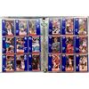 Image 4 : NBA Basketball - Binder filled with 225 x 1991 Fleer BB Cards Including 2 x Michael Jordan & Other S
