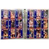 Image 7 : NBA Basketball - Binder filled with 225 x 1991 Fleer BB Cards Including 2 x Michael Jordan & Other S