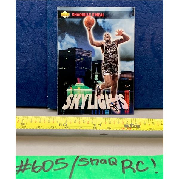 NBA Basketball - Shaquille O'Neal Upper Deck SkyLights Rare Rookie Card!