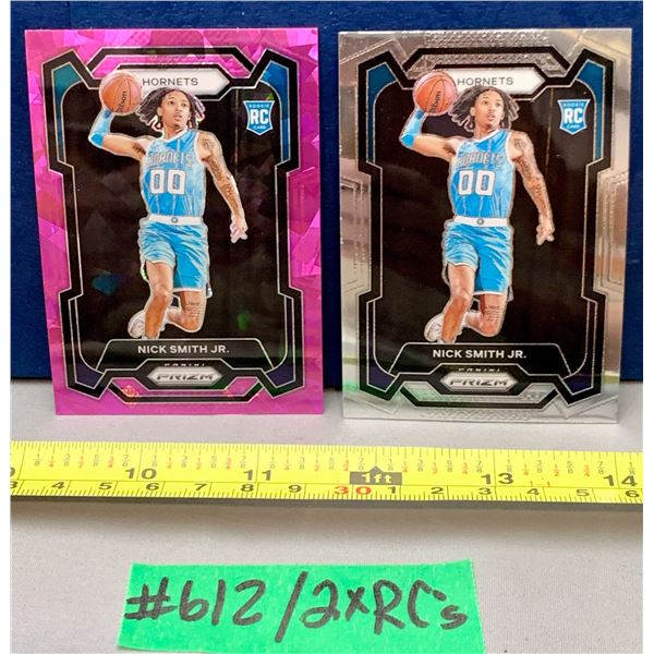 NBA Basketball - Panini Prizm RC 2023 Nick Smith Jr Pink Ice & Chrome