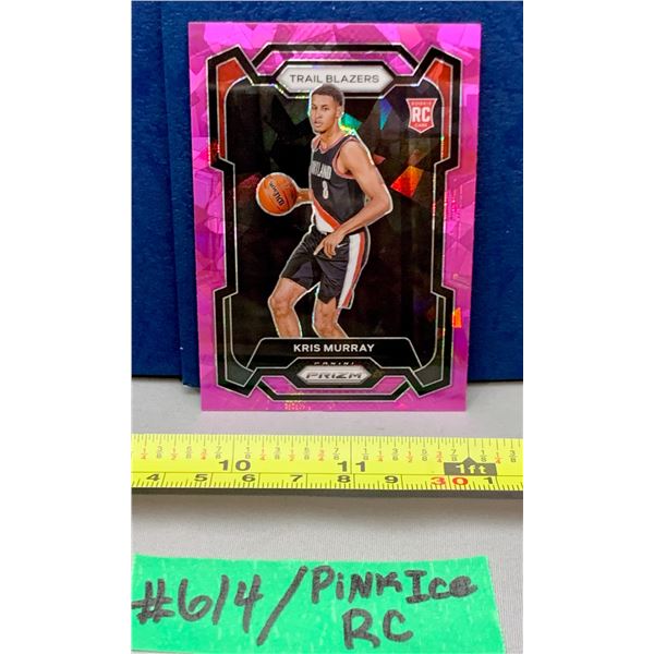 NBA Basketball - Panini Prizm RC 2023 Kris Murray Pink Ice