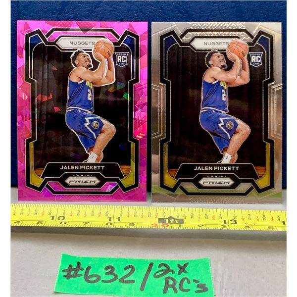 NBA Basketball - Panini Prizm RC 2023 Jalen Pickett Pink Ice & Chrome