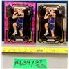 Image 1 : NBA Basketball - Panini Prizm RC 2023 Hunter Tyson Pink Ice & Chrome