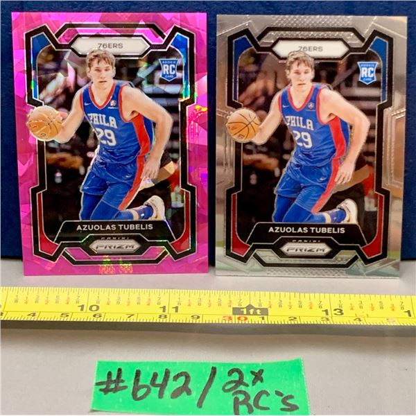 NBA Basketball - Panini Prizm RC 2023 Azuolas Tubelis Pink Ice & Chrome