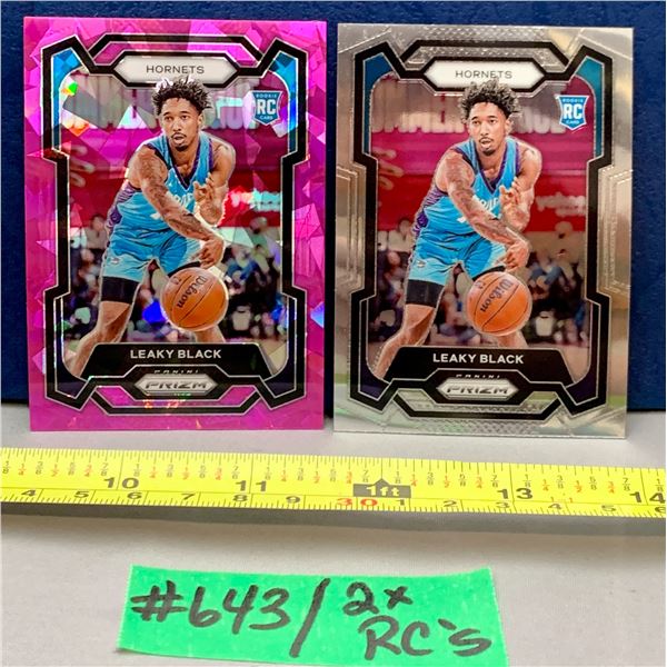 NBA Basketball - Panini Prizm RC 2023 Leaky Black Pink Ice & Chrome