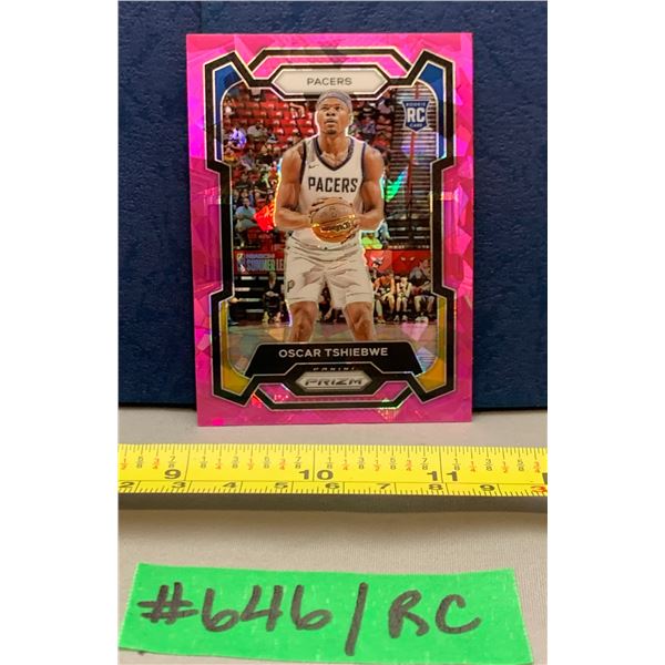 NBA Basketball - Panini Prizm RC 2023 Oscar Tshiebwe Pink Ice