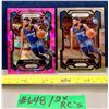 Image 1 : NBA Basketball - Panini Prizm RC 2023 Mike Miles Jr Pink Ice & Chrome