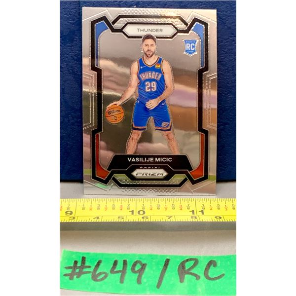 NBA Basketball - Panini Prizm RC 2023 Vasilije Micic Chrome