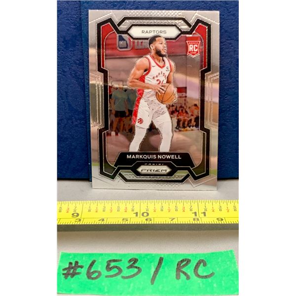 NBA Basketball - Panini Prizm RC 2023 Markquis Nowell Chrome RAPTORS!