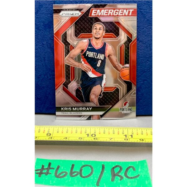 NBA Basketball - Panini Prizm RC 2023 Kris Murray Emergent Chrome