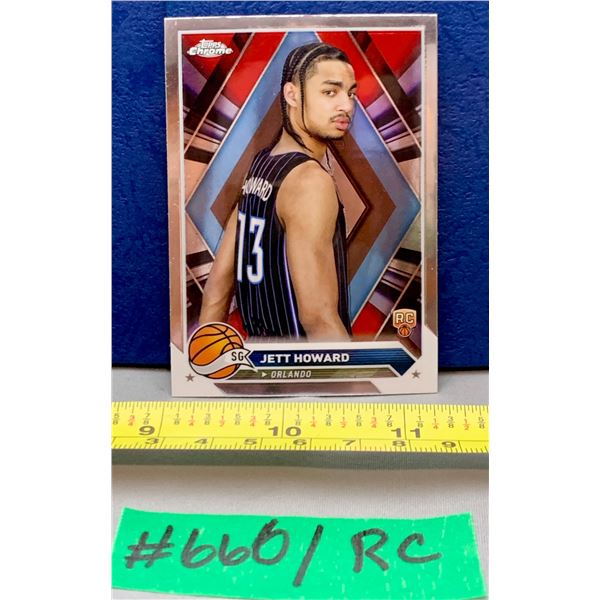 NBA Basketball - Topps Chrome 2023 RC Jett Howard