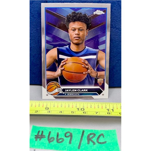 NBA Basketball - Topps Chrome 2023 RC Jaylen Clark
