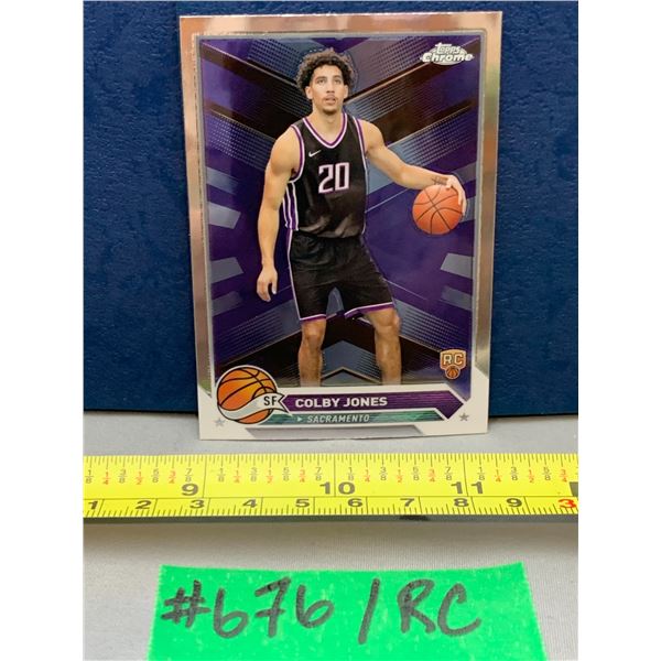 NBA Basketball - Topps Chrome 2023 RC Colby Jones