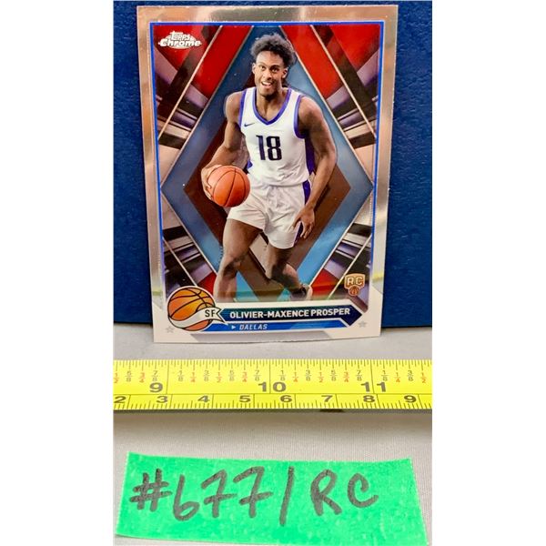 NBA Basketball - Topps Chrome 2023 RC Olivier-Maxence Prosper
