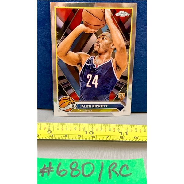 NBA Basketball - Topps Chrome 2023 RC Jalen Pickett