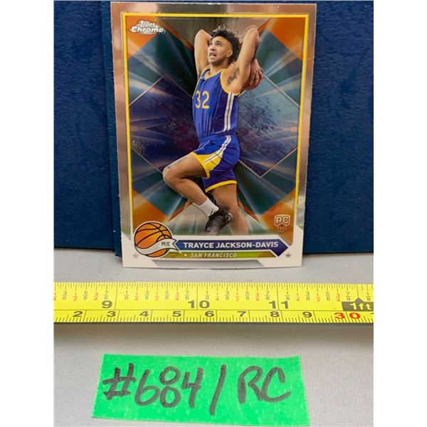 NBA Basketball - Topps Chrome 2023 RC Trayce Jackson-Davis