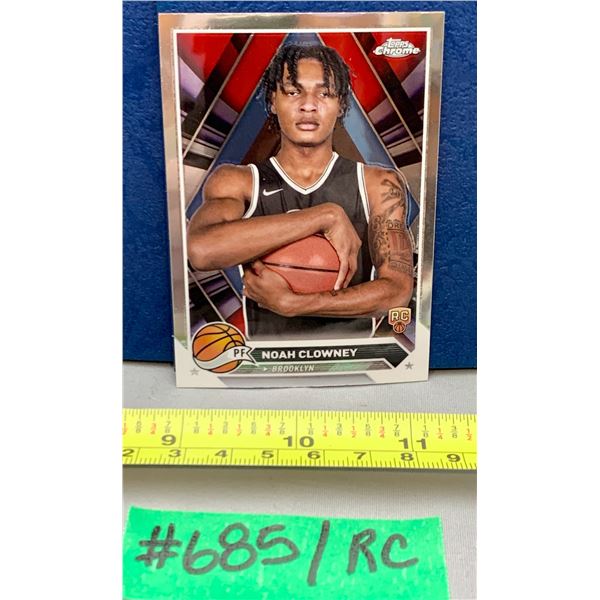 NBA Basketball - Topps Chrome 2023 RC Noah Clowney