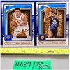Image 1 : NBA Basketball - Donruss 2 x Rookie Cards: Kevin McCullar Jr & Tristen Newton