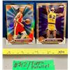 Image 1 : NBA Basketball - 2 x Topps Chrome Parallel Cards