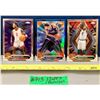 Image 1 : NBA Basketball - 3 x Topps Chrome Parallel Cards