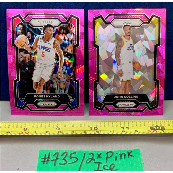 NBA Basketball - 2023 Panini Prizm Silver & Pink Cracked Ice