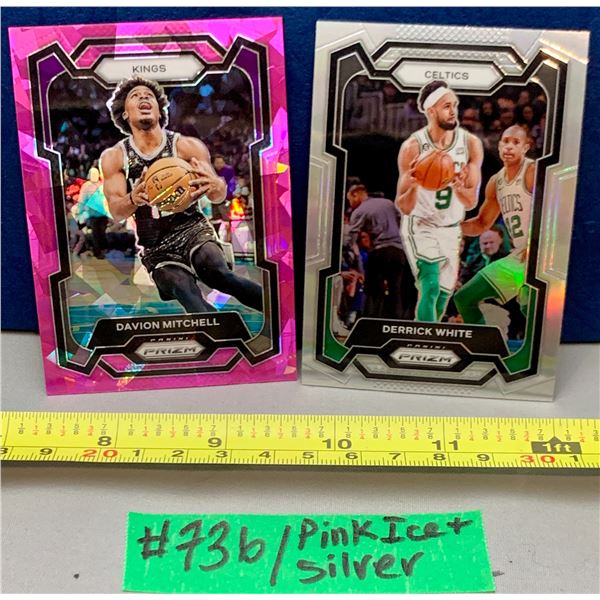 NBA Basketball - 2023 Panini Prizm Silver & Pink Cracked Ice