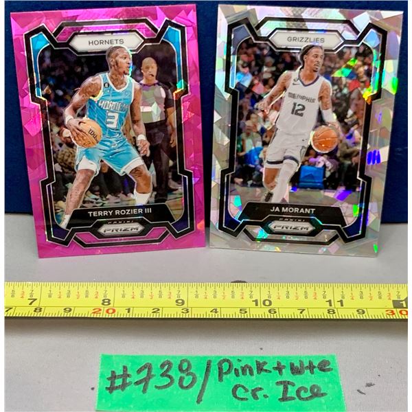 NBA Basketball - 2023 Panini Prizm Pink & White Cracked Ice