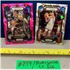 Image 1 : NBA Basketball - 2023 Panini Prizm Pink & White Cracked Ice