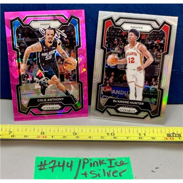 NBA Basketball - 2023 Panini Prizm Silver & Pink Cracked Ice